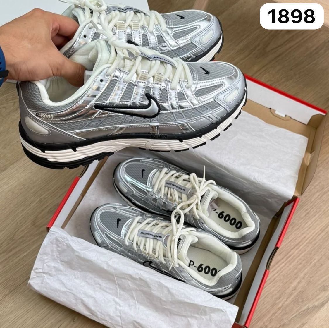 Nike P 6000 Plateado